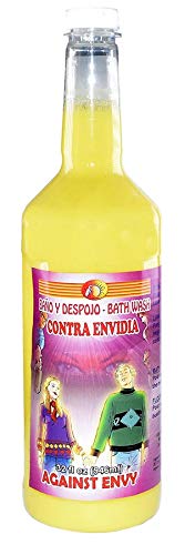 3 Extra Large 32 oz Against Envy Bath Contra ENVIDIA Bottles - Magick Pagan Wicca Ritual Supplies for Cleansing & Protection