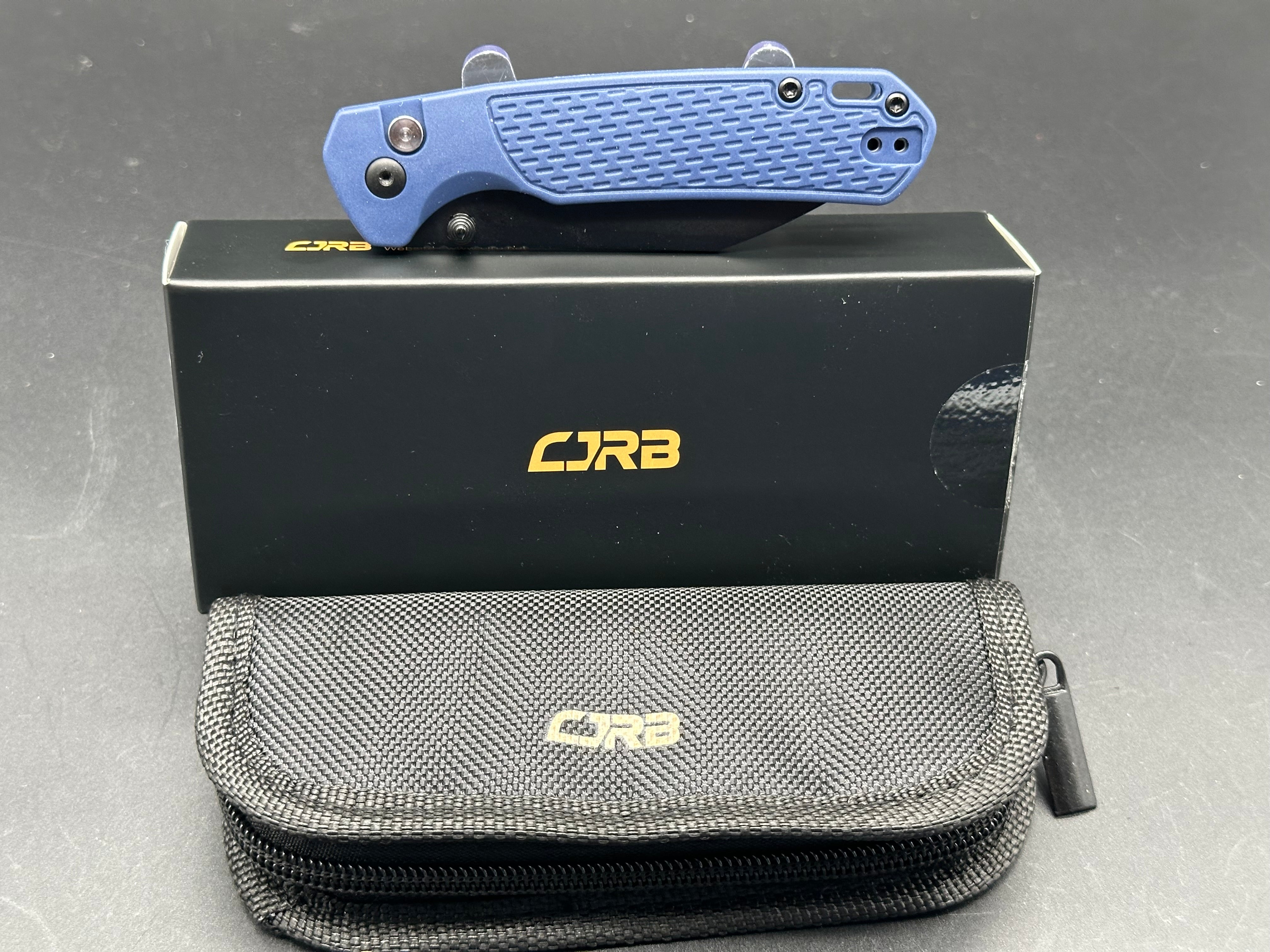 CJRB Pyrite Light EDC Pocket Knife - Premium Stainless Steel Folding Knife for Everyday Carry, Outdoor Camping & Hiking Gear