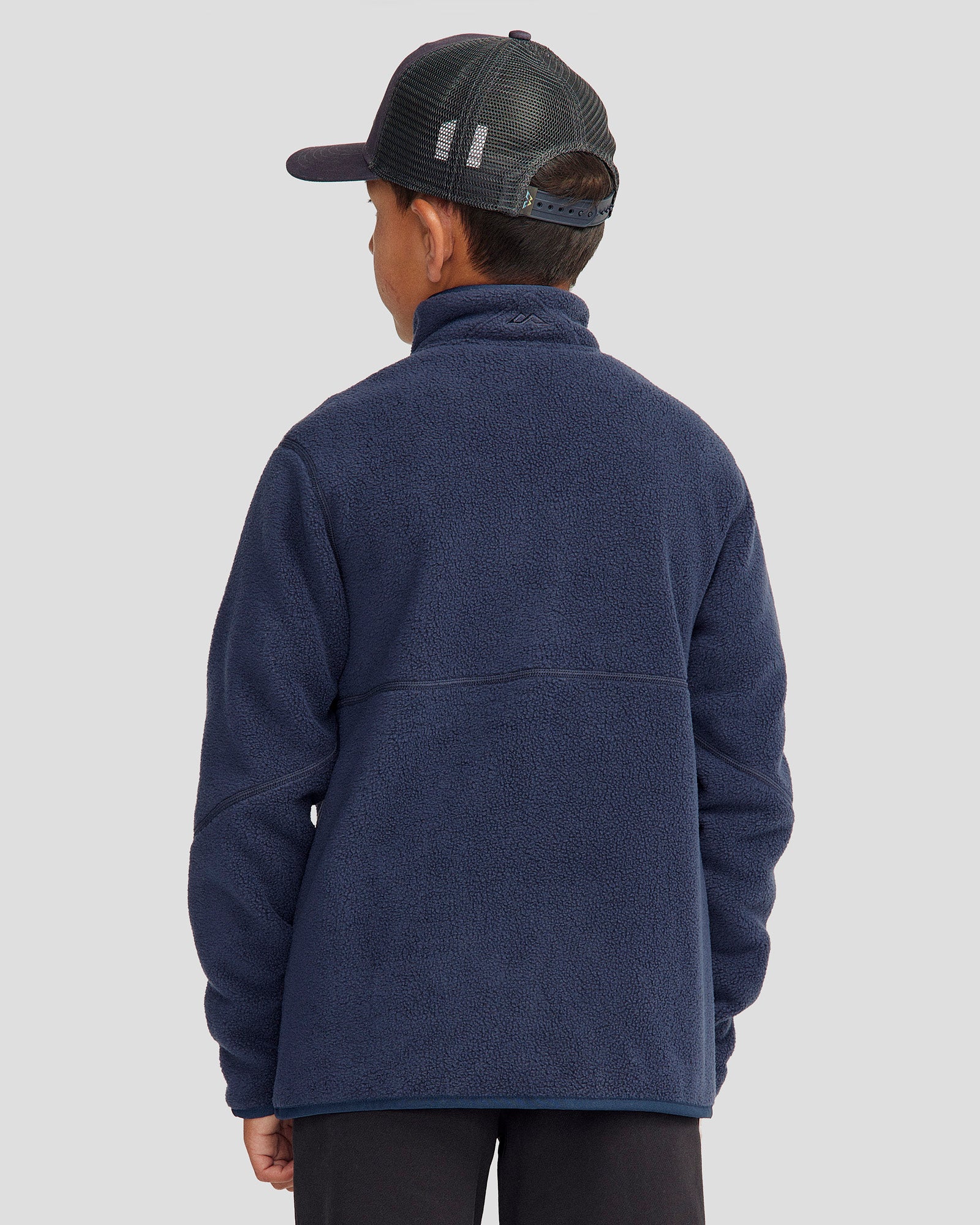 Kids Trailhead Fleece Jacket - Warm Pure Navy Outerwear for Boys & Girls | Perfect for Hiking, Camping & Outdoor Adventures