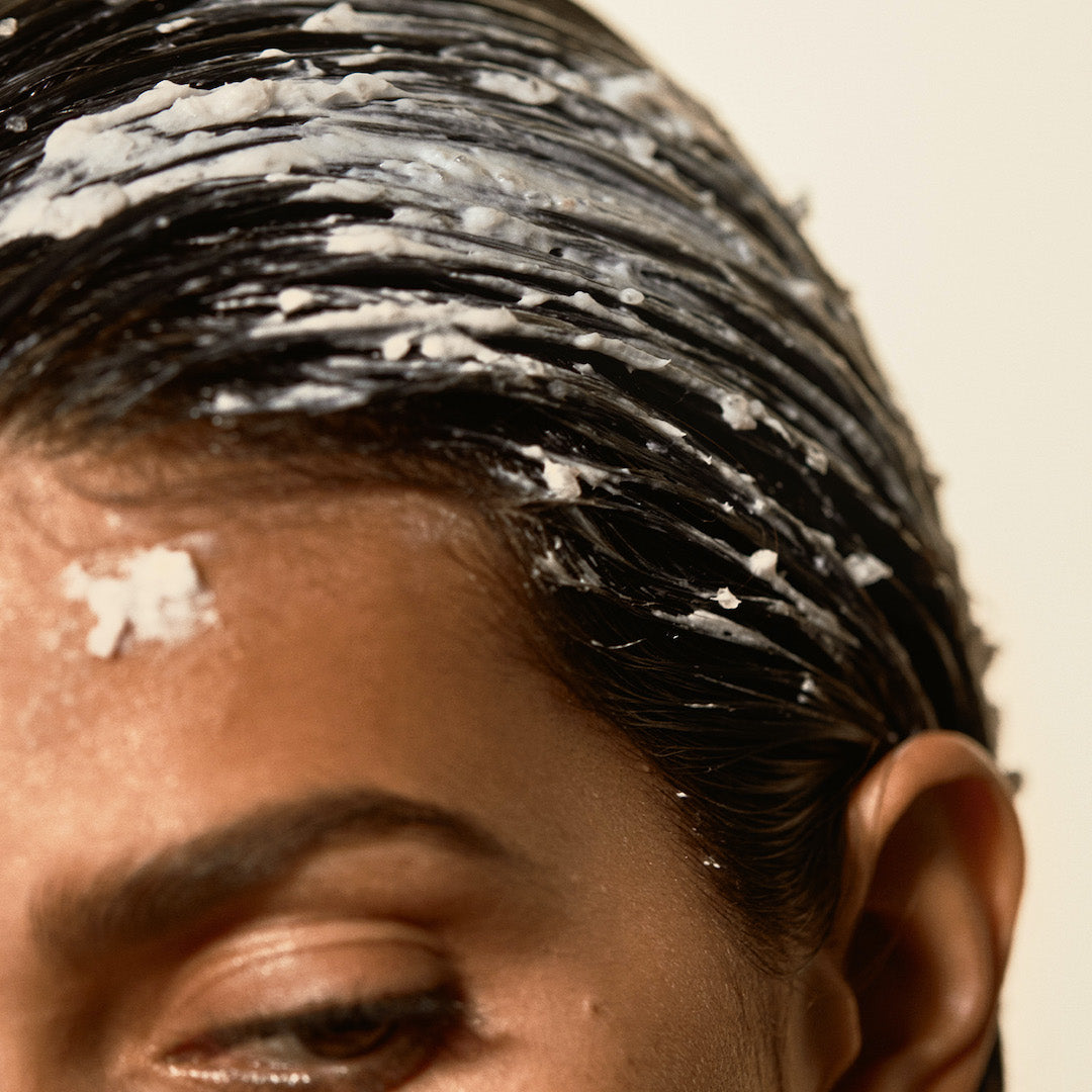 Exfoliating Papaya Scalp Scrub for Dry, Itchy Scalp - Natural Hair Care Treatment with Fruit Enzymes | Perfect for Dandruff Relief & Scalp Detox at Home