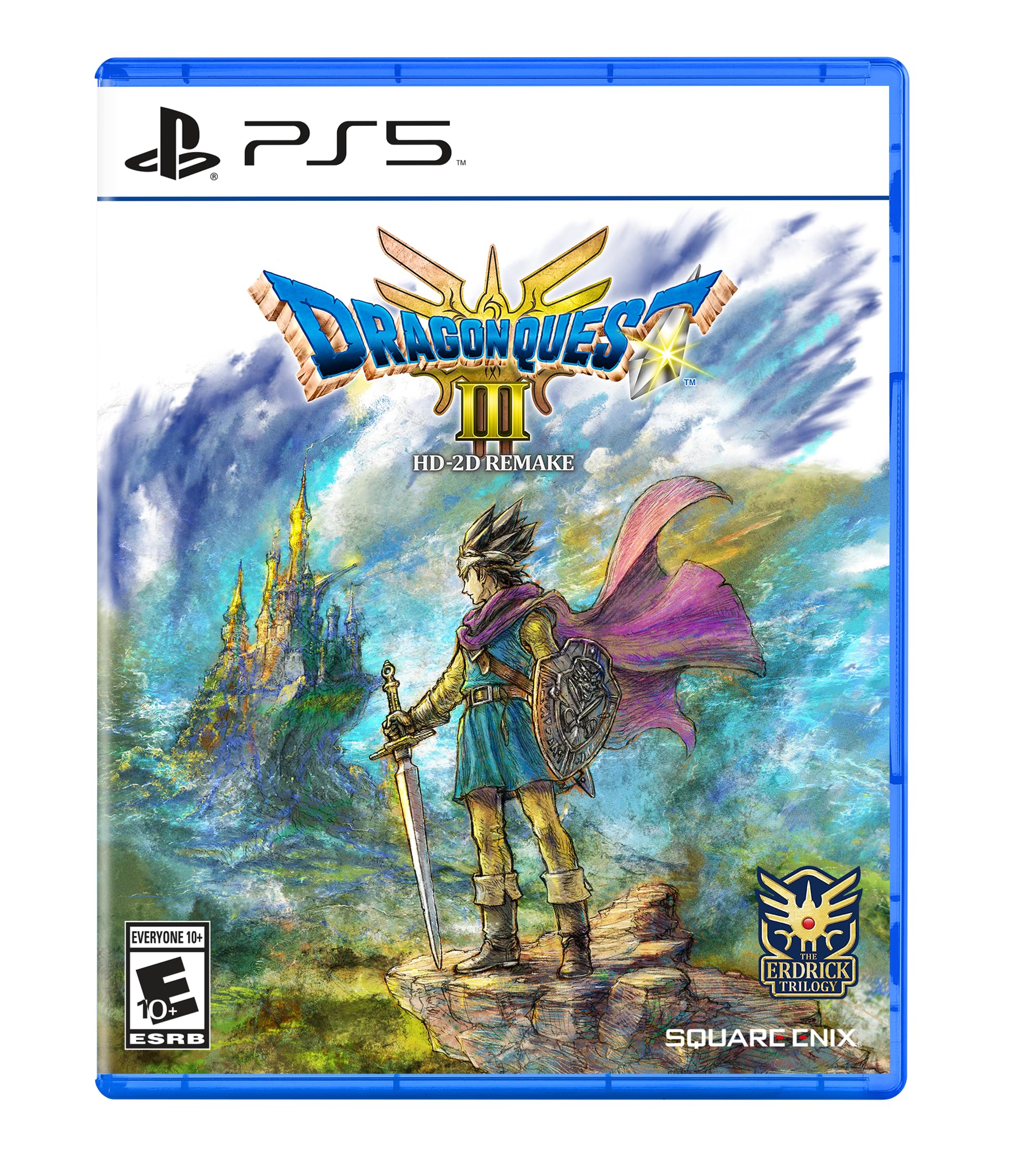 DRAGON QUEST III HD-2D Remake for PS5 - Classic RPG Adventure Game | Nostalgic Retro Gaming Experience for Home Entertainment & Collectors