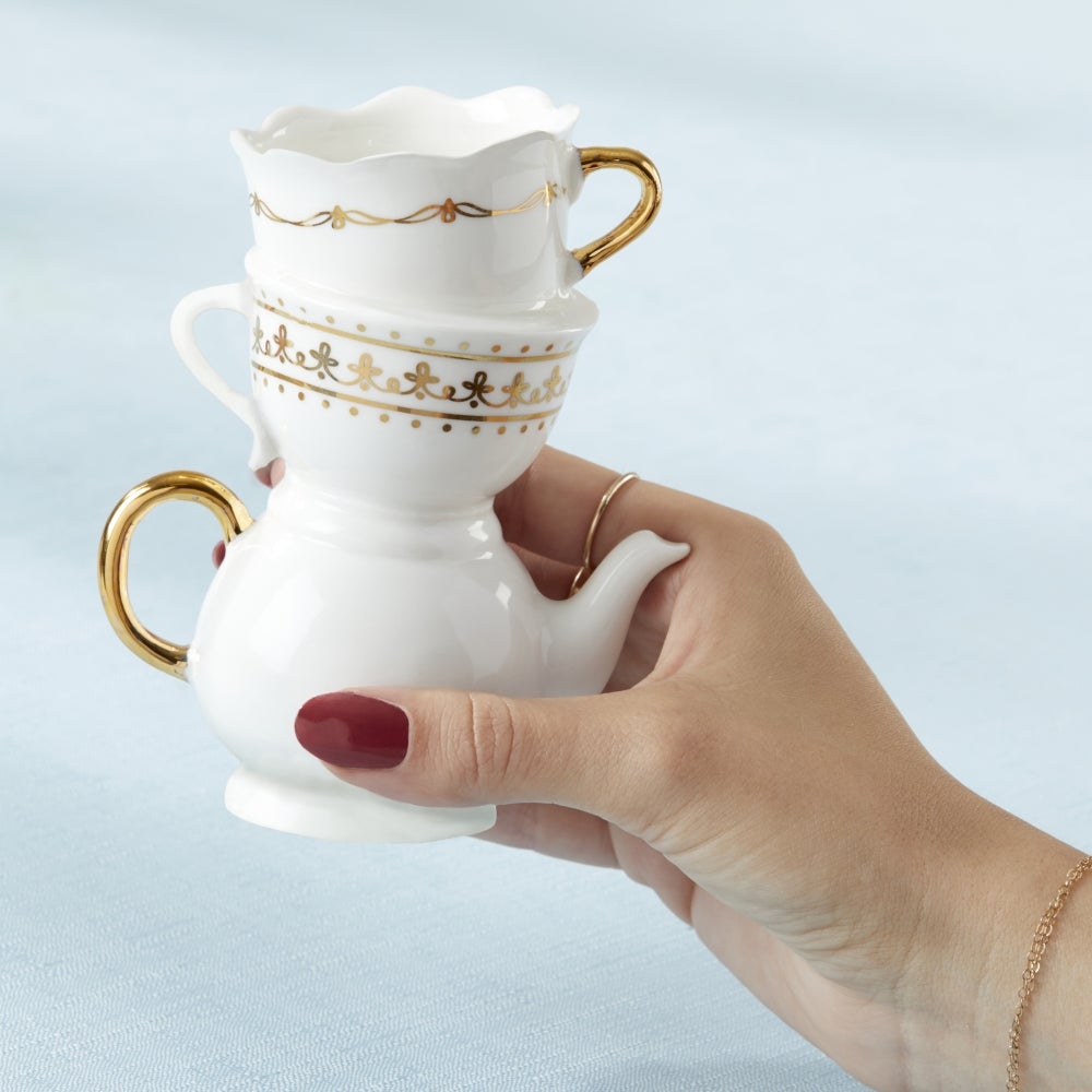 Whimsical Ceramic Bud Vase for Tea Time - Medium Size Floral Arrangement | Perfect for Home Decor, Wedding Centerpieces & Boho Table Settings