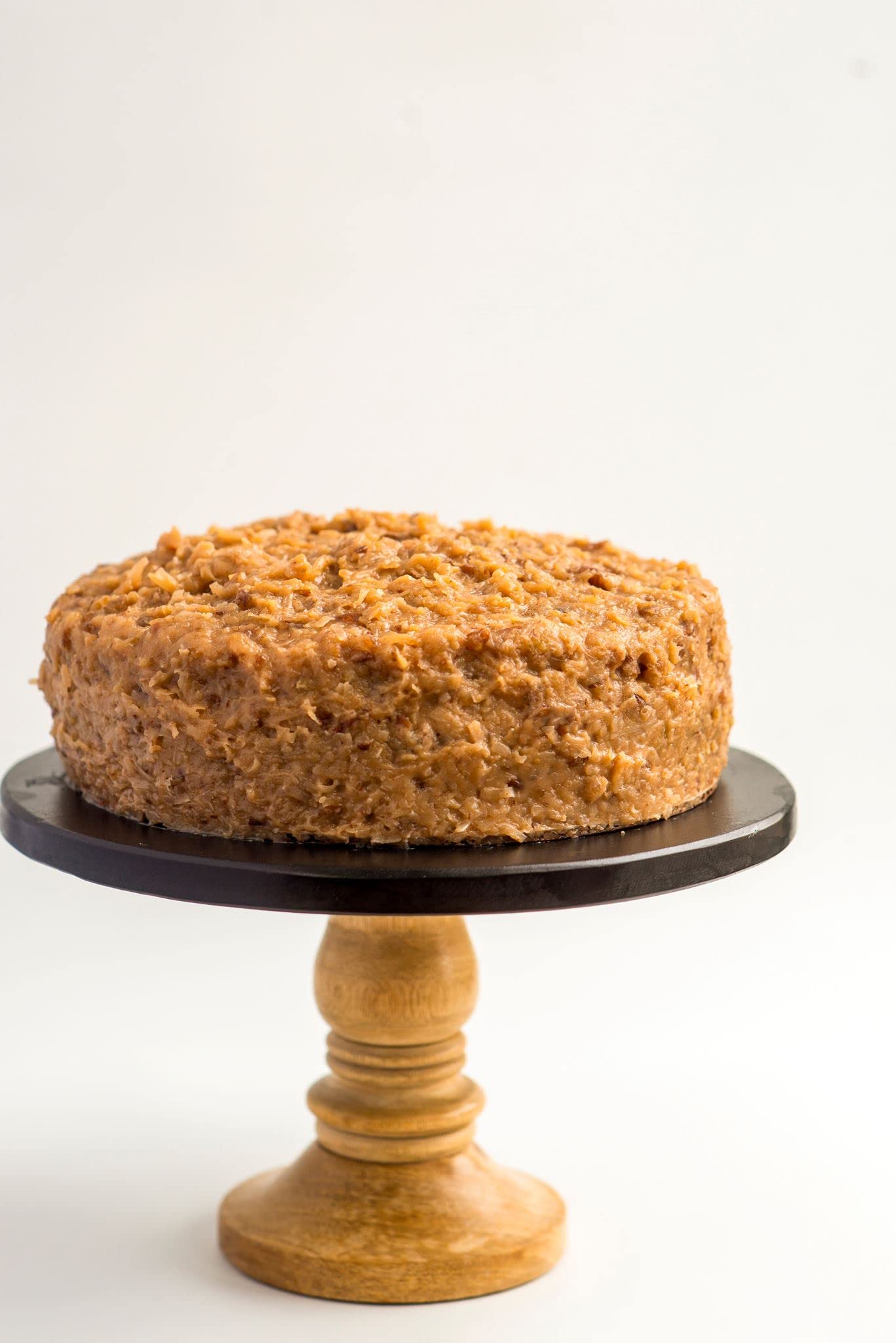 The Black Cake Company German Chocolate Cake - Rich, Moist & Decadent Dessert for Birthdays, Holidays & Special Occasions