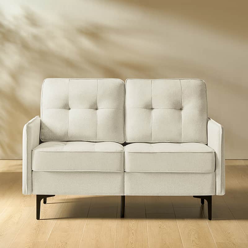 Ricarda Sofa with Removable Cushions - Easy to Clean Modern Living Room Furniture for Home & Office Comfort