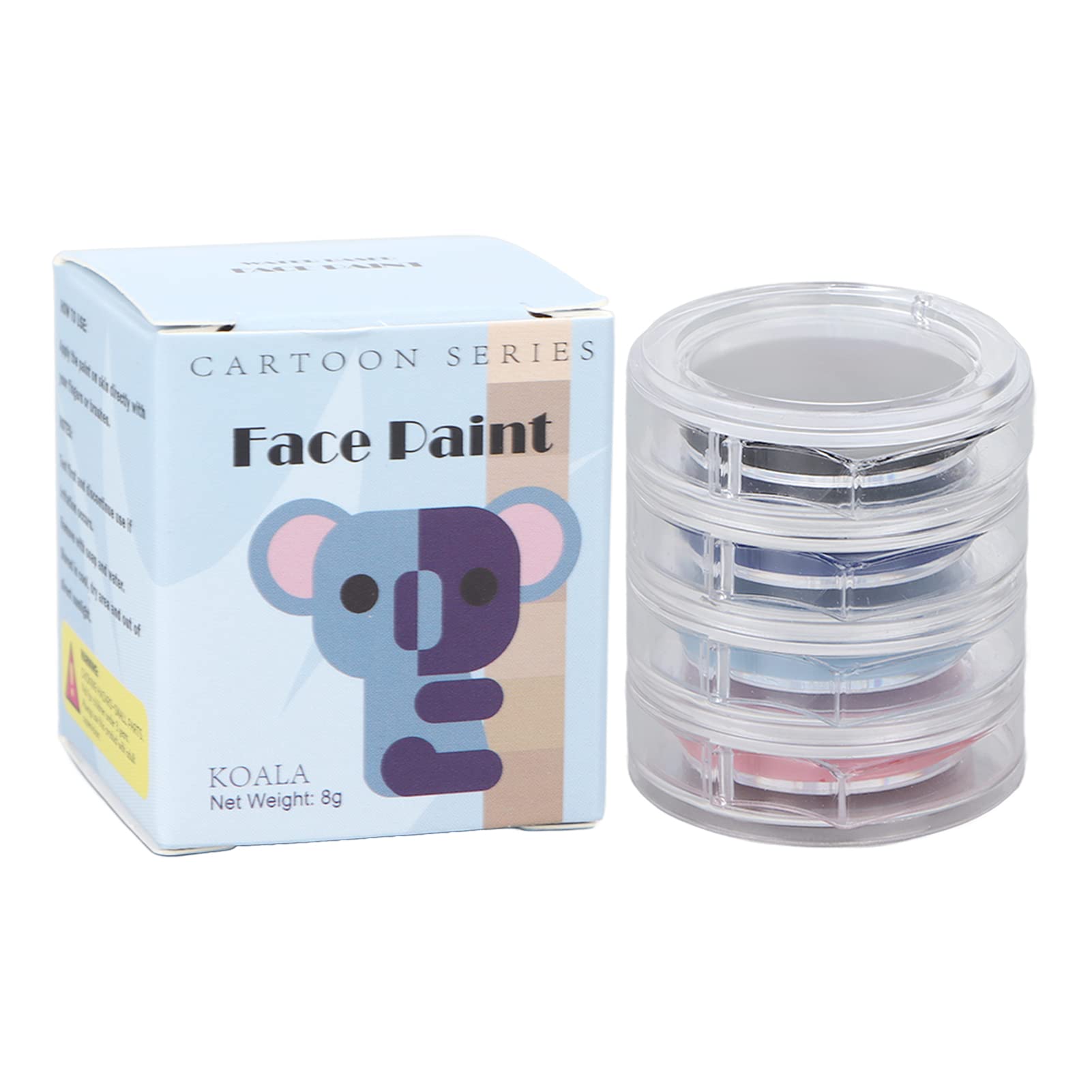 Halloween Face & Body Paint - 1.2oz Non-Toxic, Washable Paint for Kids & Adults - Perfect for Costume Parties, Cosplay & Festive Celebrations