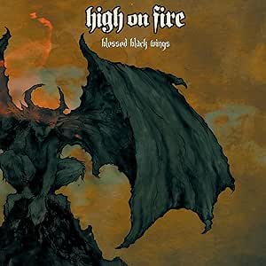 High on Fire Blessed Black Wings Double Vinyl LP - Limited Edition Heavy Metal Record for Collectors & Music Lovers - Perfect for Home Listening & Vinyl Collections