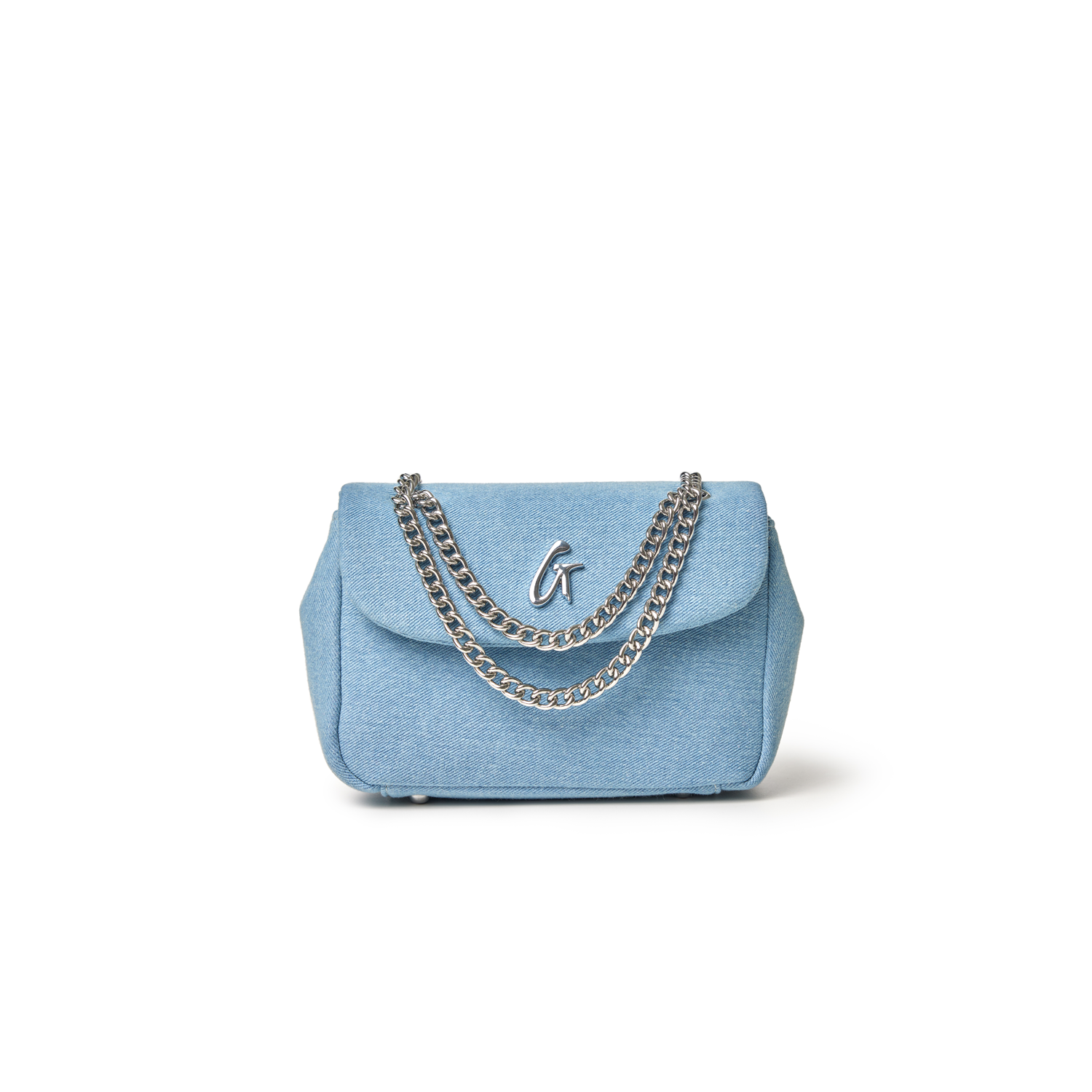 Mini Denim Silver Flap Bag - Stylish Crossbody Purse for Women, Trendy Fashion Accessory for Daily Use, Parties & Travel