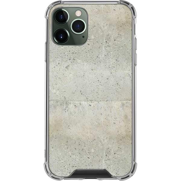 Clear Phone Case for iPhone 11 Pro Max - Natural White Concrete Design | Slim Protective Cover | Perfect for Everyday Use, Work & Travel