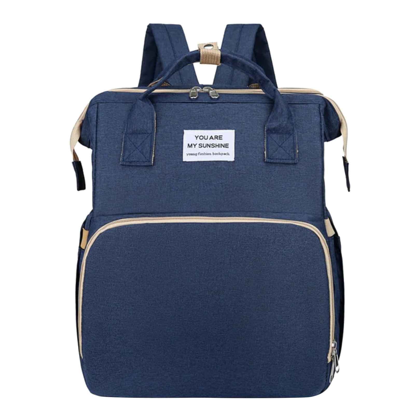 **Premium Diaper Bag Backpack with Foldable Crib - Large Capacity Baby Travel Bag, Portable Storage Organizer for New Moms - Perfect for Travel, Daycare & On-the-Go Parenting**