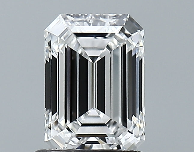 1.08 Carat Lab Grown Emerald Cut Diamond - D Color VS1 Clarity with GIA Certificate | Engagement Ring, Wedding Band, Anniversary Gift