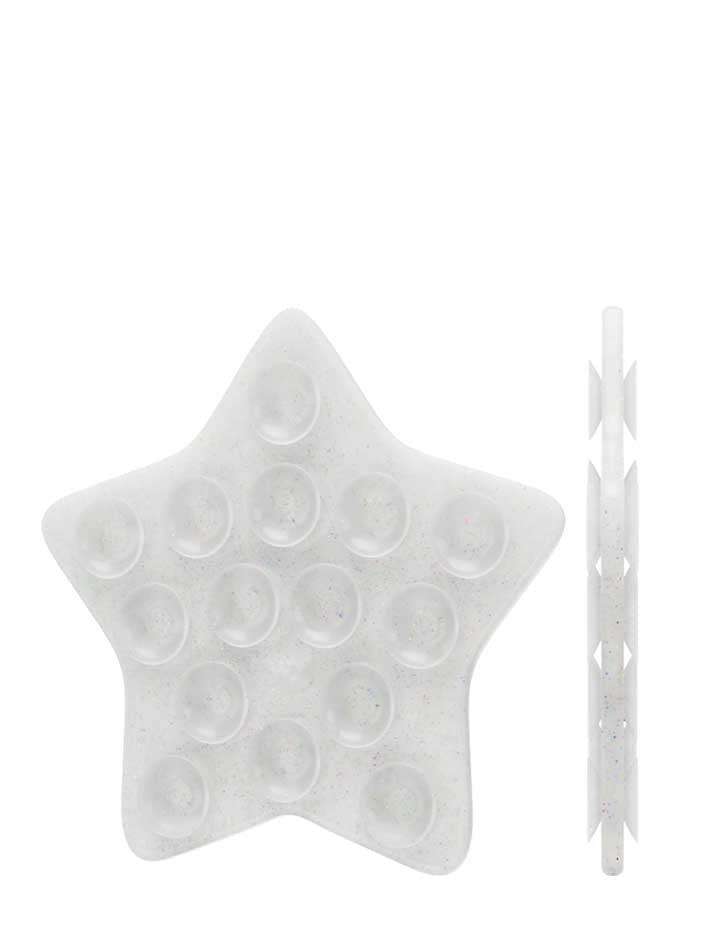 Glitter Star Stickers for Kids - DIY Craft, Scrapbooking, Party Decorations - Shiny Self-Adhesive Stars for School Projects, Journals, and Room Decor