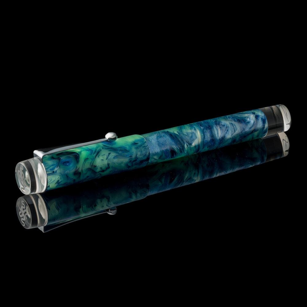 Opus 88 Micahfinds Medusa Fountain Pen - Premium Japanese Eyedropper Fountain Pen with Unique Design for Calligraphy, Journaling & Gift Giving