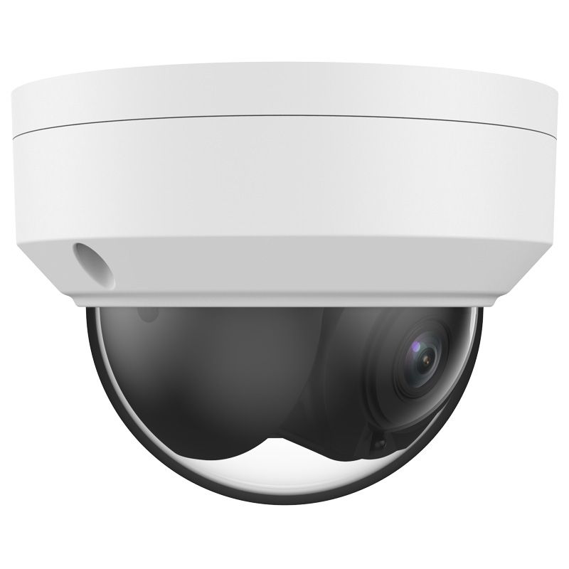 8MP Starlight Vandal-Resistant IP Dome Security Camera with Built-in Microphone - Indoor/Outdoor Surveillance for Home, Business & Warehouse Protection