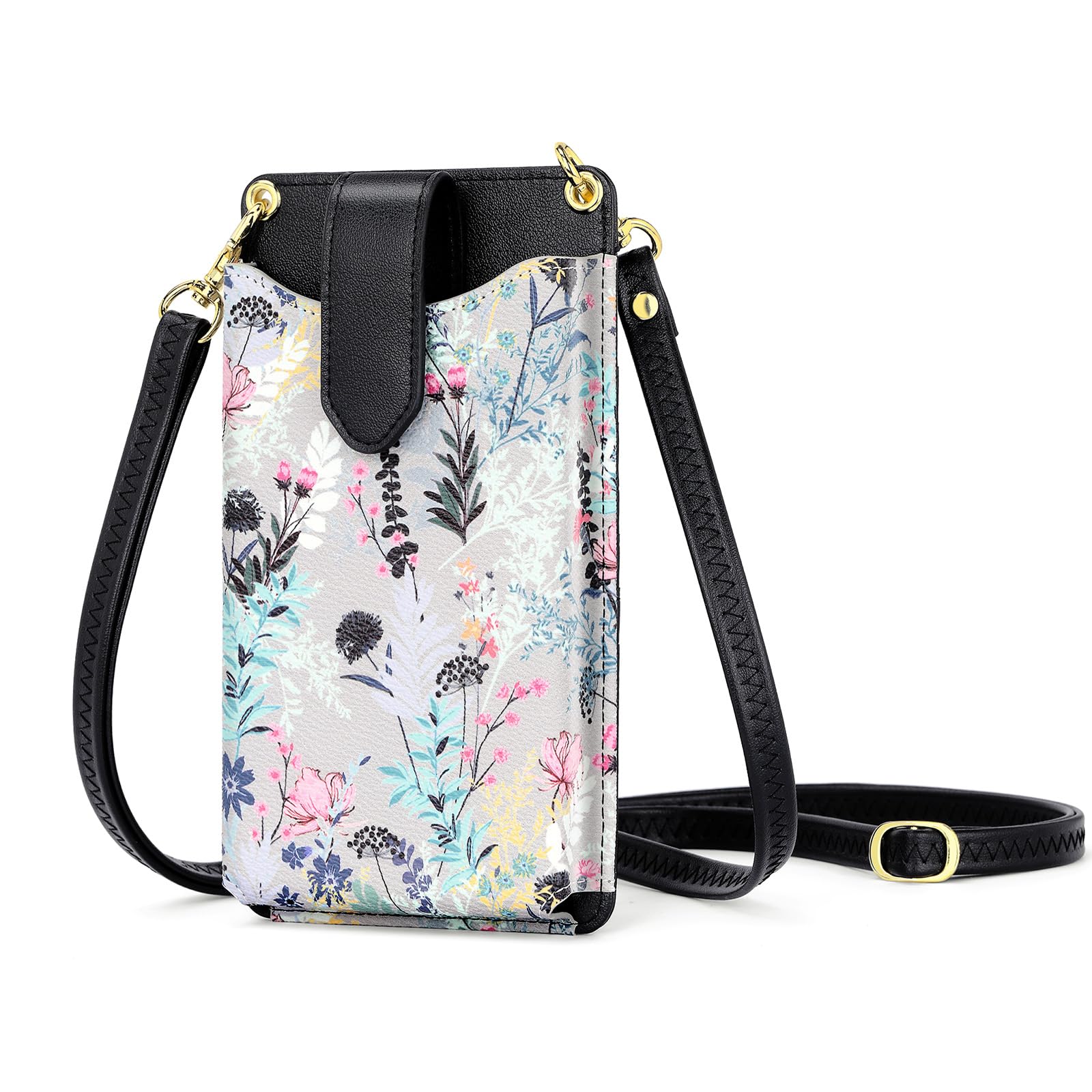 Stylish Peacocktion Small Crossbody Bag for Women - Compact Cell Phone Purse with Adjustable Shoulder Strap | Perfect for Everyday Use, Travel & Shopping