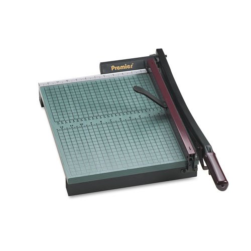 StakCut 12.875 x 17.5 Inch Wood Base Paper Trimmer - Cuts Up to 30 Sheets - Perfect for Office, School, Crafting & Scrapbooking Projects