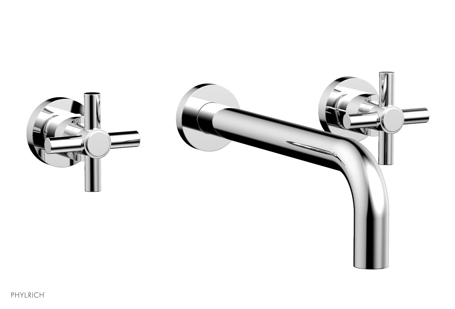 Premium Wall Lavatory Faucet Set - 10