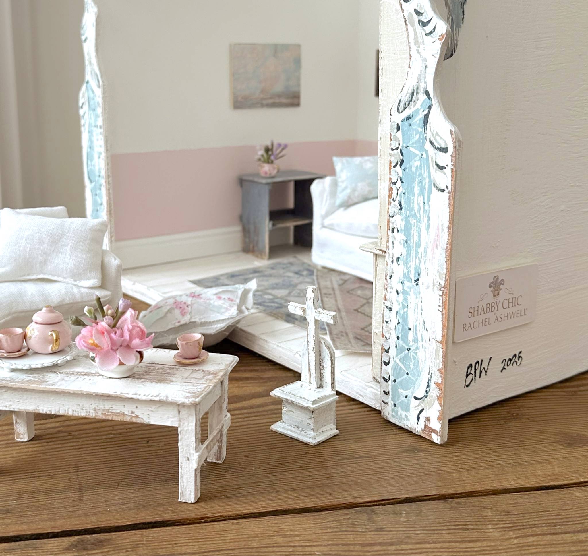 Handcrafted Miniature Prairie Room Boxes by Ben Peck Whitson - Perfect for Dollhouse Decor, Collectibles & Home Display