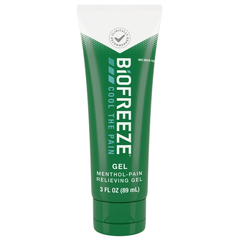Biofreeze Pain Relieving Gel - 3 oz Fast-Acting Muscle & Joint Relief for Athletes & Active Lifestyles - Perfect for Post-Workout Recovery & Arthritis Pain Management