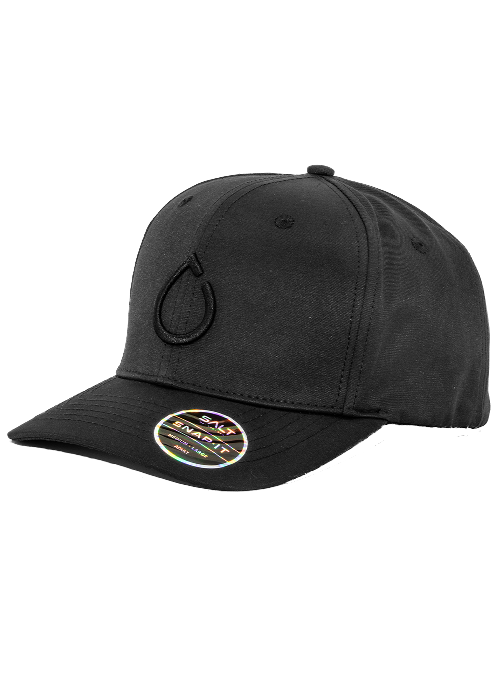 Salt Snapback Cap - Embroidered Salt Drop Design | Adjustable Baseball Hat for Men & Women | Perfect for Outdoor Sports, Casual Wear & Street Fashion