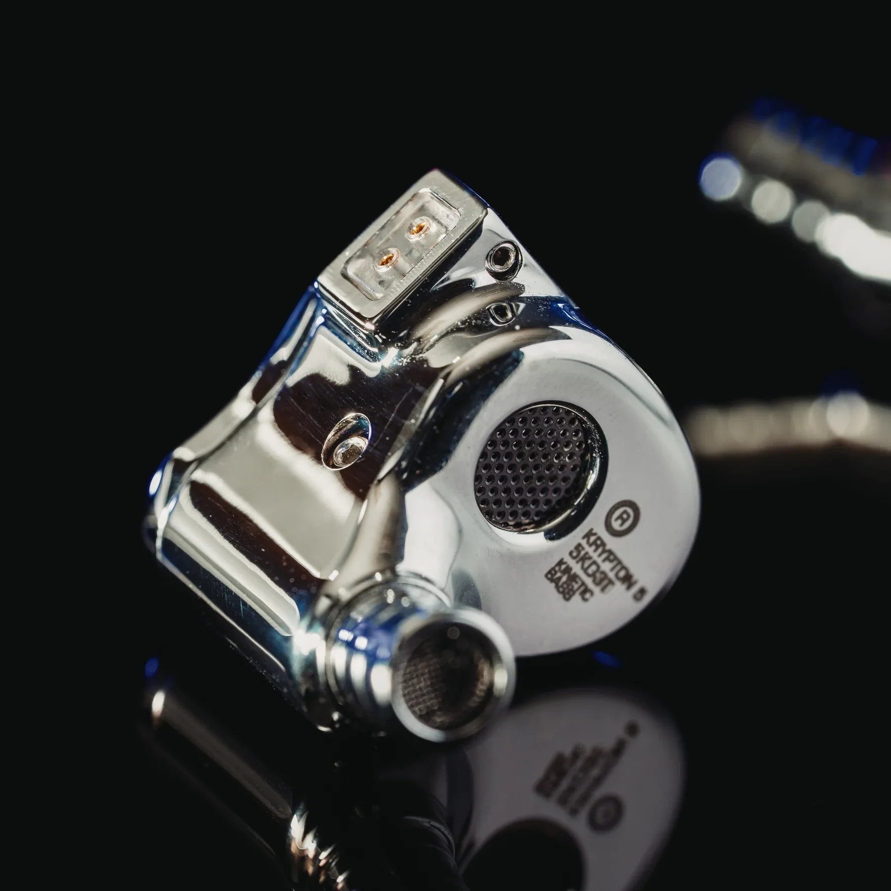 FIR Audio Krypton 5 Universal In-Ear Monitors (Open Box) - Premium Audiophile IEMs for Musicians, DJs & Music Lovers - Studio Monitoring & Live Performance Use