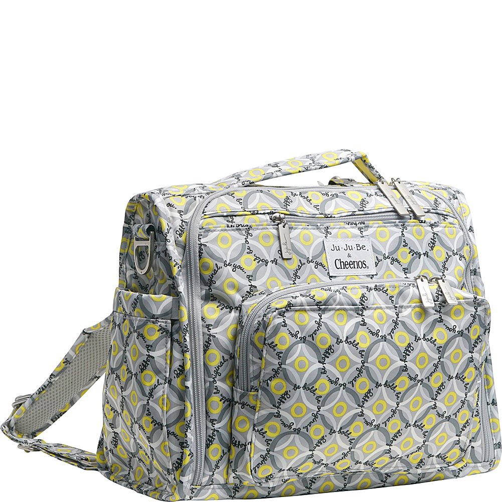 JuJuBe B.F.F Multi-Functional Convertible Diaper Backpack & Messenger Bag - Stylish Baby Diaper Bag for Moms | Perfect for Travel, Daycare & On-the-Go Parenting