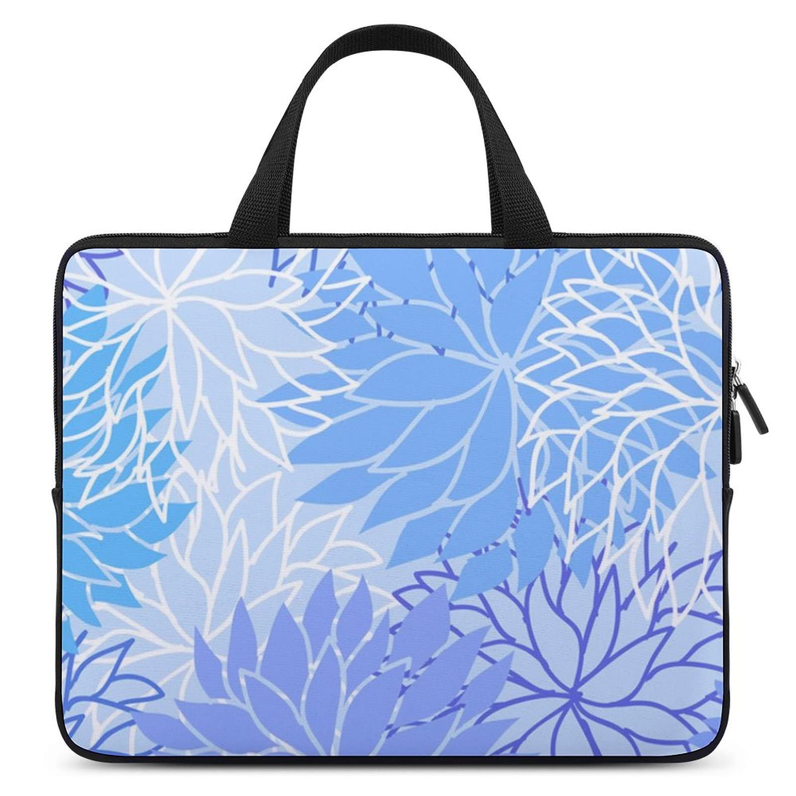 Camo Dahlia Waterproof Laptop Bag - Slim Business Casual Briefcase for Work, Travel & Daily Commute