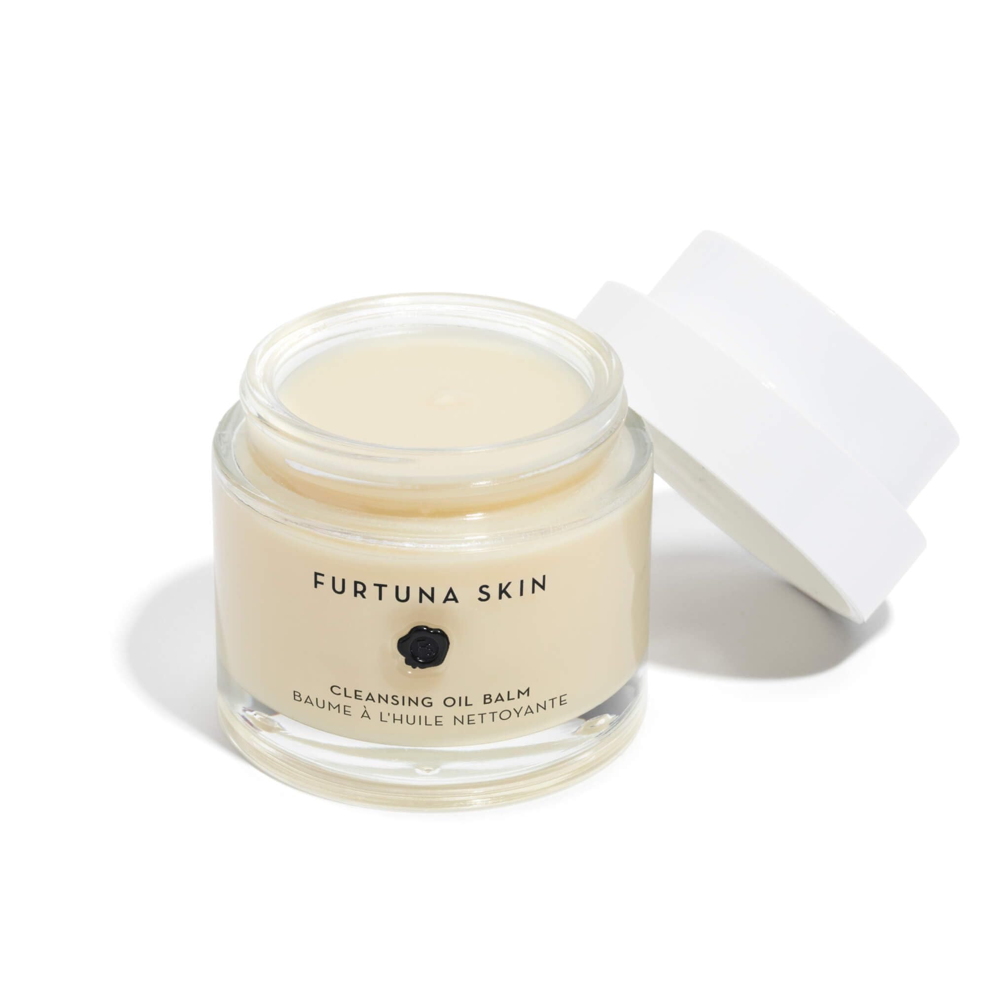 Furtuna Skin Cleansing Oil Balm - Vegan Makeup Remover & Face Moisturizer with Olive Oil & Organic Wild Plants, 80g | Gentle Cleansing for Dry & Sensitive Skin, Perfect for Nighttime Skincare Routine