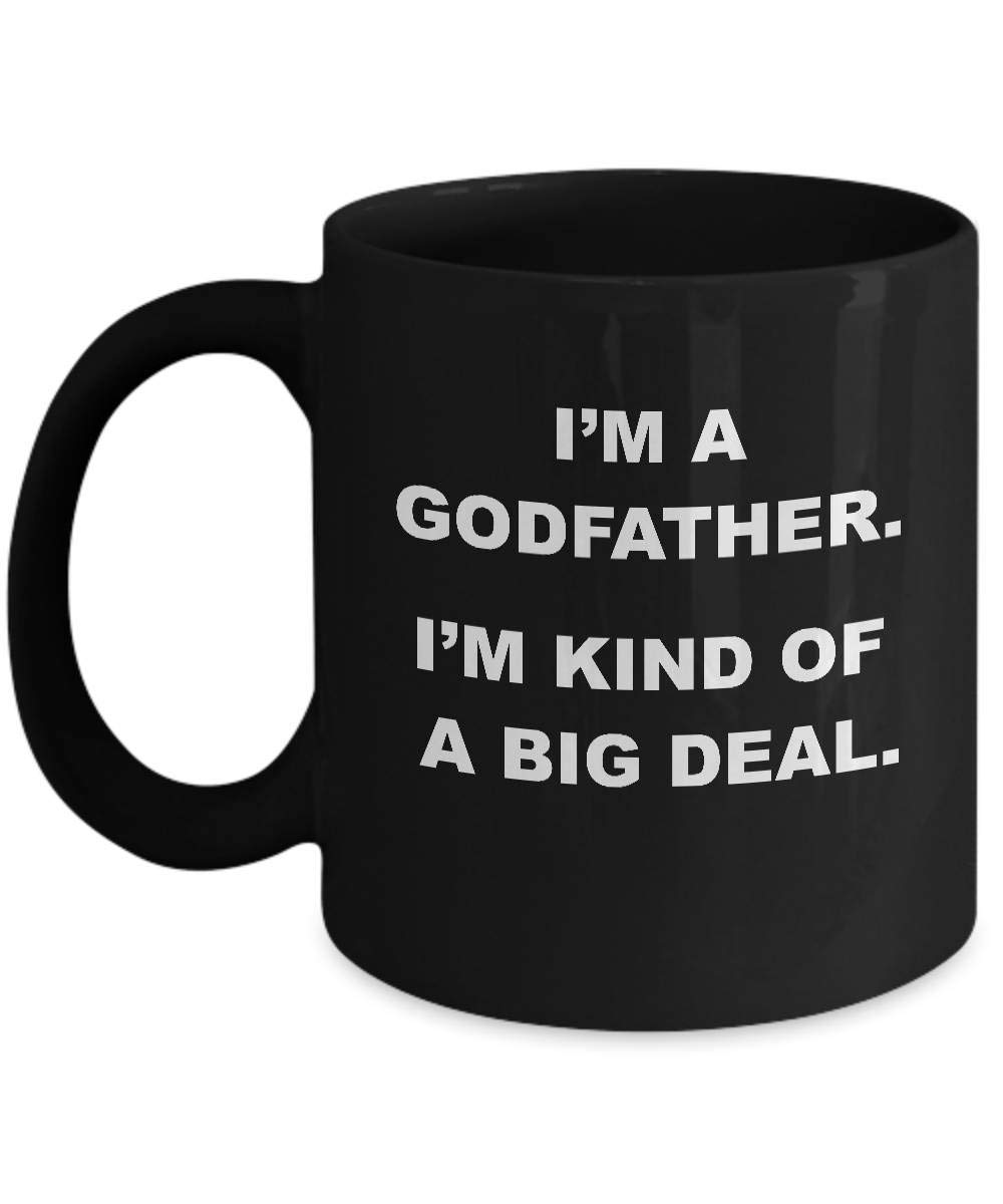 Funny Godfather Mug Gift - Perfect for Coffee & Christmas
