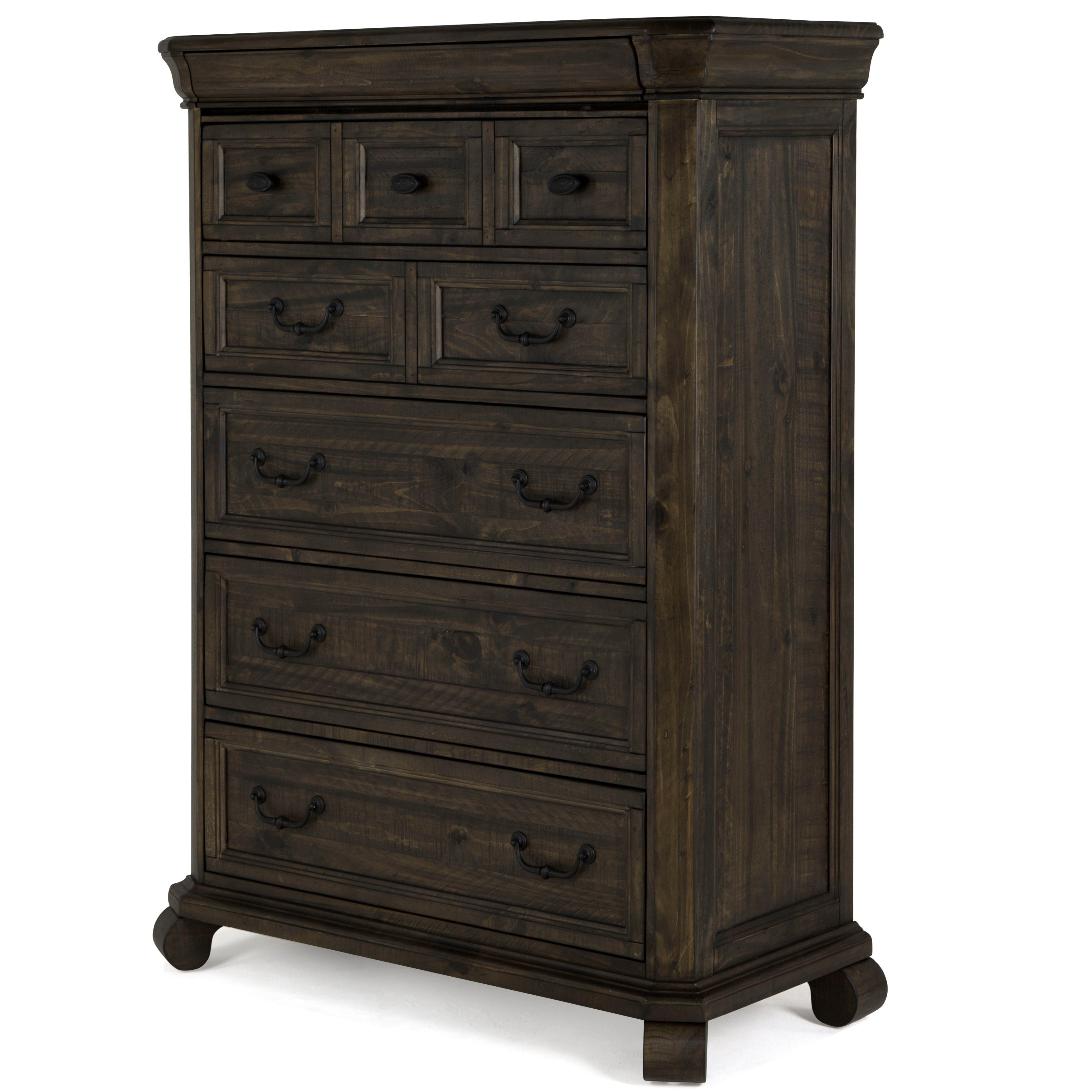 Bellamy 5-Drawer Chest Dresser - Solid Wood Bedroom Storage Furniture for Clothes, Blankets & Linens - Perfect for Master Bedroom, Guest Room & Nursery Organization