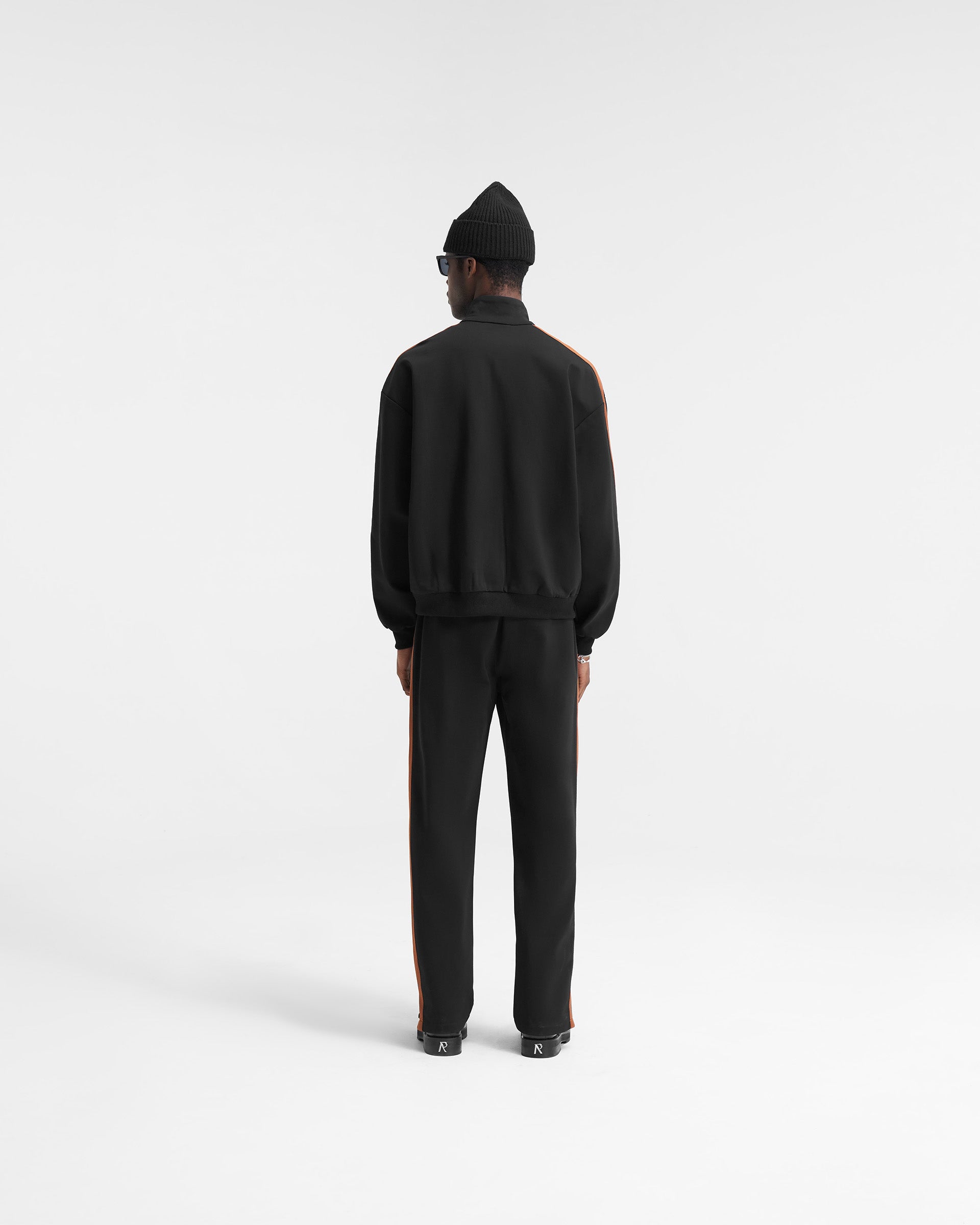 Initial Tracksuit Jacket - Black | Stylish Men's & Women's Athletic Wear for Gym, Running & Casual Outfits