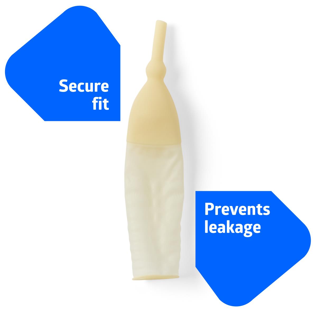 Premium External Male Latex Catheter - Pack of 25 | Comfortable & Hygienic Urinary Drainage for Home Care & Hospital Use