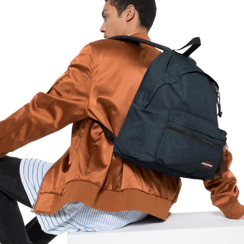 EASTPAK Padded Zippl'r Triple Denim Backpack - Durable & Stylish School, Travel & Work Bag for Men & Women