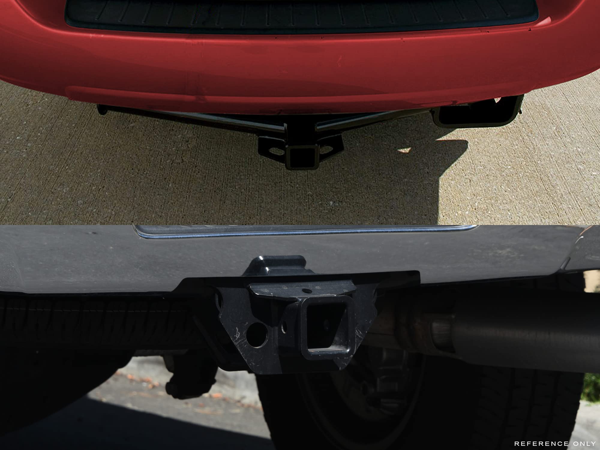 Armordillo 7167780 Class 3 Trailer Tow Hitch with 2