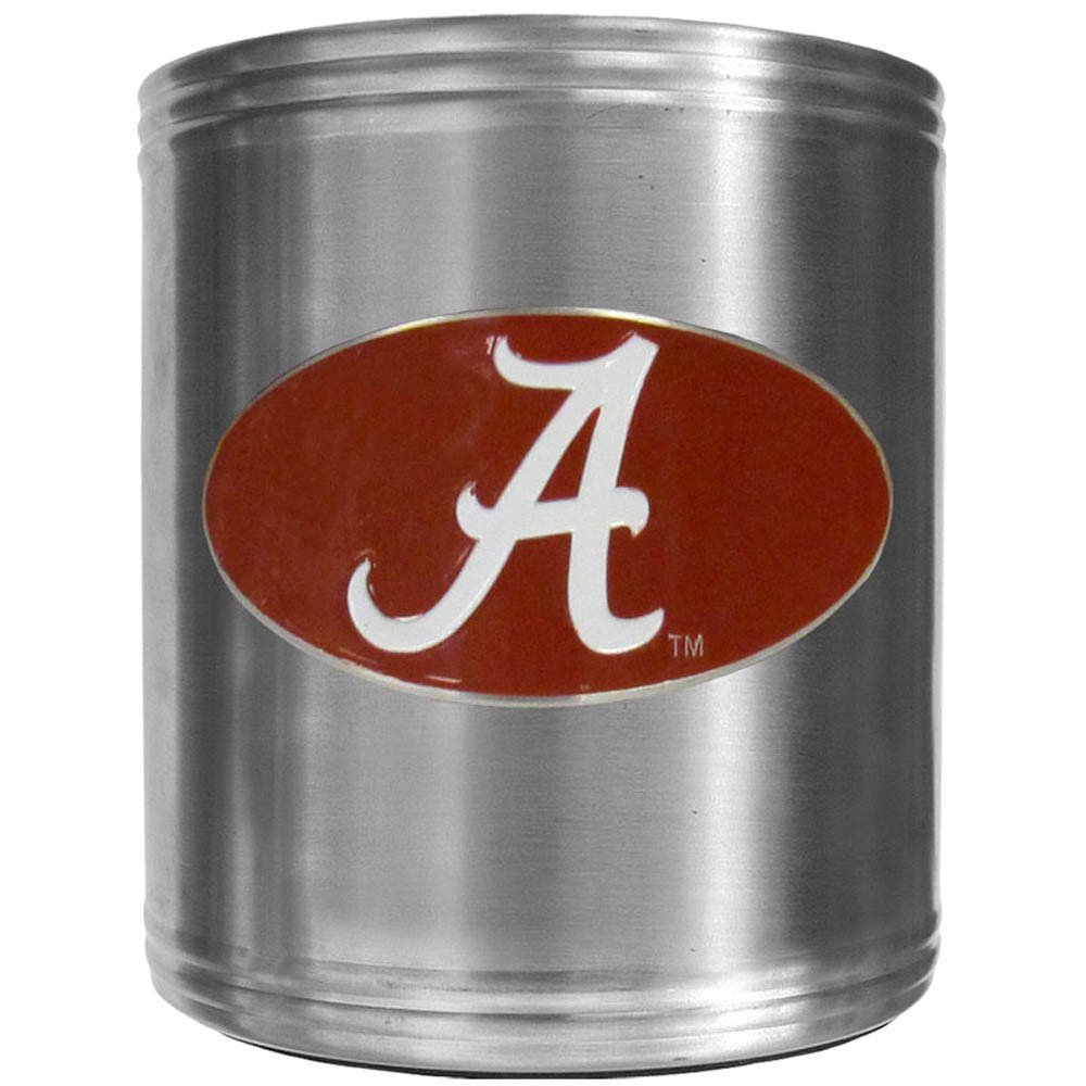 Siskiyou Sports NCAA Classic Steel Can Cooler - Insulated Beer & Soda Can Holder for Tailgating, Camping & Outdoor Parties - Officially Licensed College Team Designs