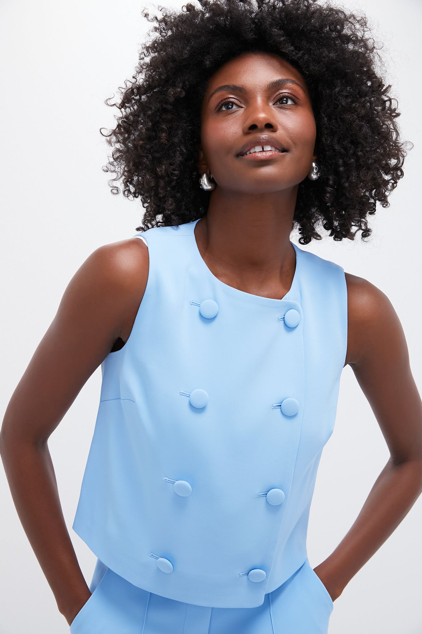 Blue Sky Drexley Top - Stylish Women's Casual T-Shirt for Everyday Wear | Perfect for Outings, Dates & Relaxing at Home