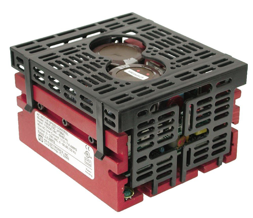 KB Electronics 9572 KBVF-22D.25HP Single Phase Variable Frequency Drive 110-120V/200-240V Input IP20 Enclosure - Perfect for HVAC Systems, Pumps, and Industrial Automation Equipment