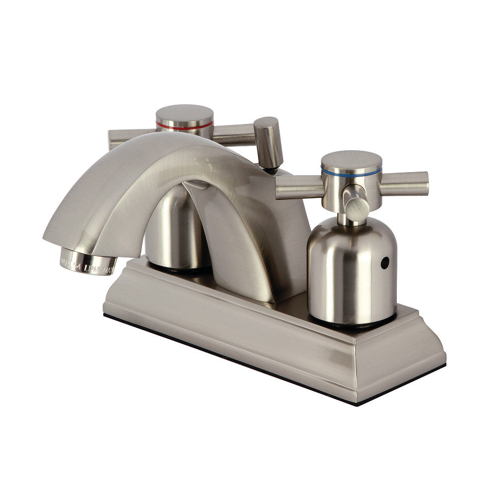 Kingston Brass FSC4641DX Concord 4-Inch Centerset Bathroom Faucet with Pop-Up Drain - Perfect for Small Bathroom Sinks & Vanities