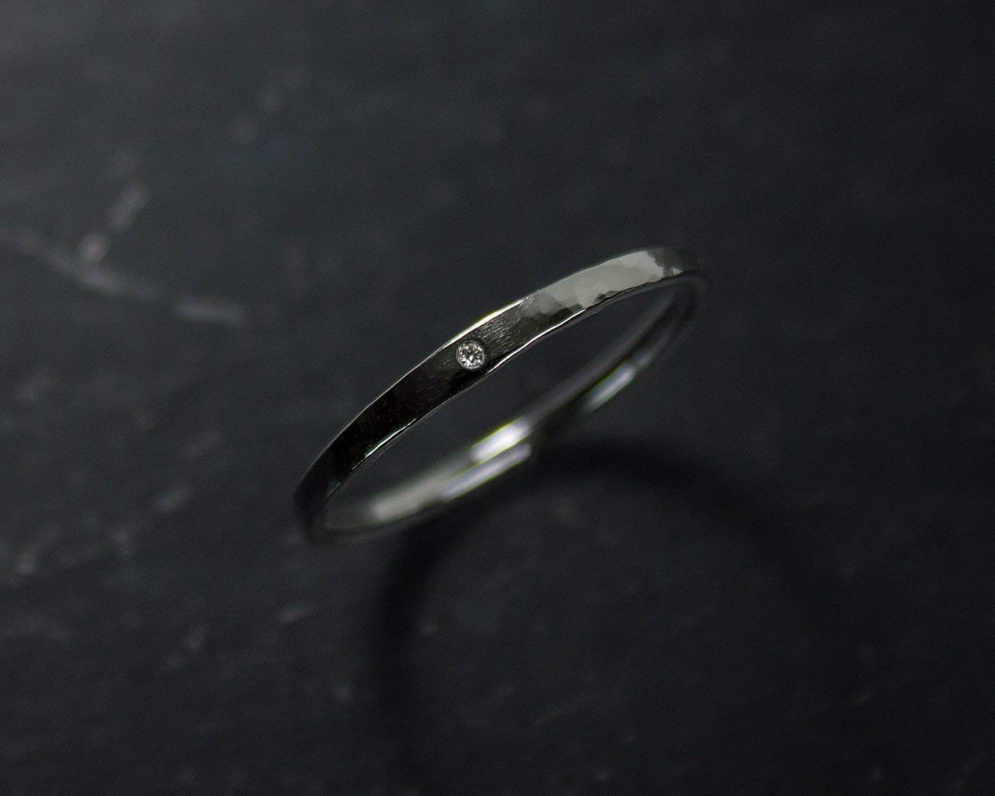 Elegant Thin Minimalist Moissanite Engagement Ring - Ethical & Affordable Diamond Alternative for Wedding, Proposal & Anniversary Gifts