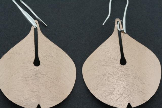 Lilly Earrings for Women - Rose Gold Plated Floral Dangle Earrings - Perfect for Weddings, Parties & Everyday Wear