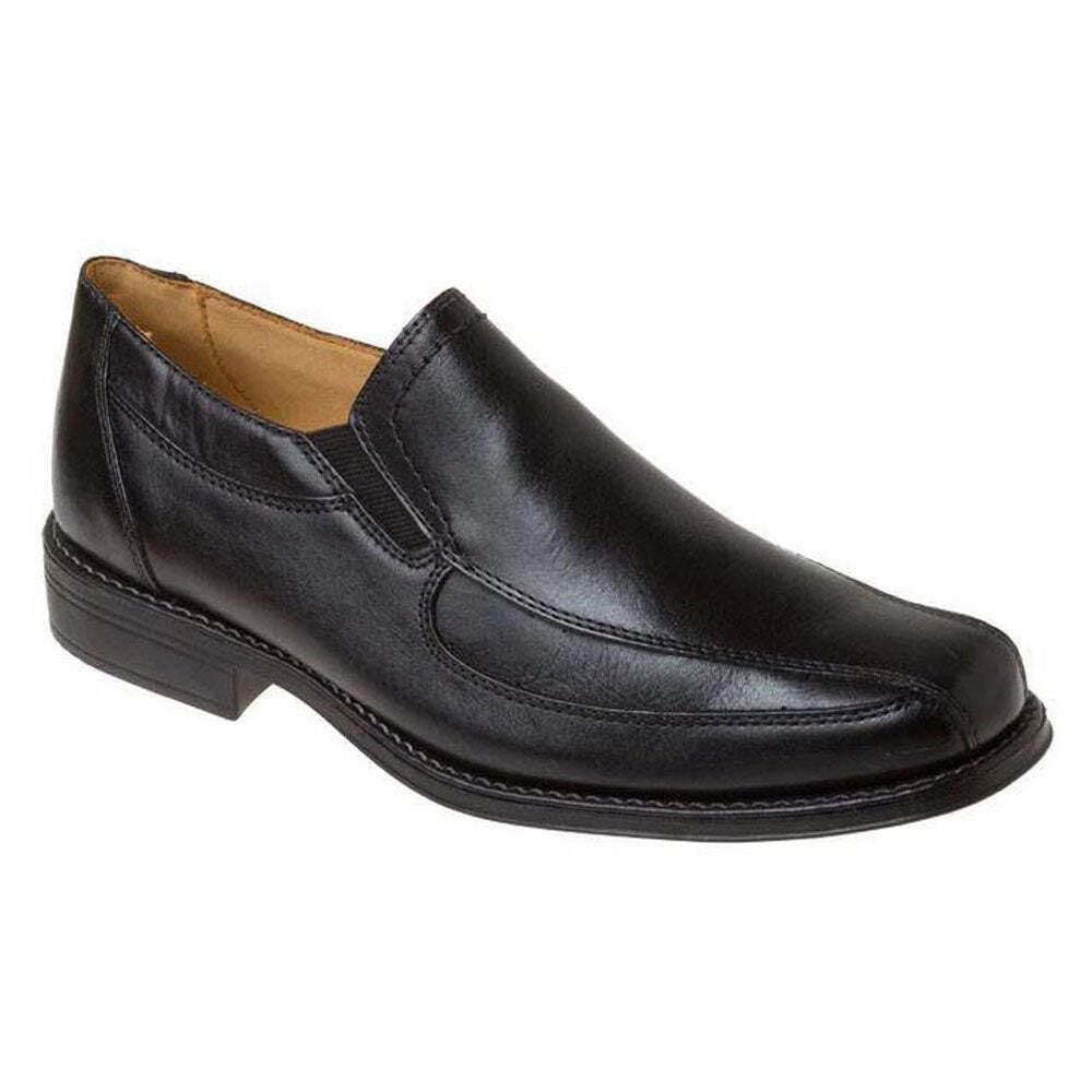 Sandro Moscoloni Men's Berwyn Loafer - Classic Leather Slip-On Dress Shoes for Business & Casual Wear | Comfortable & Stylish Men's Loafers for Office, Travel & Everyday Use