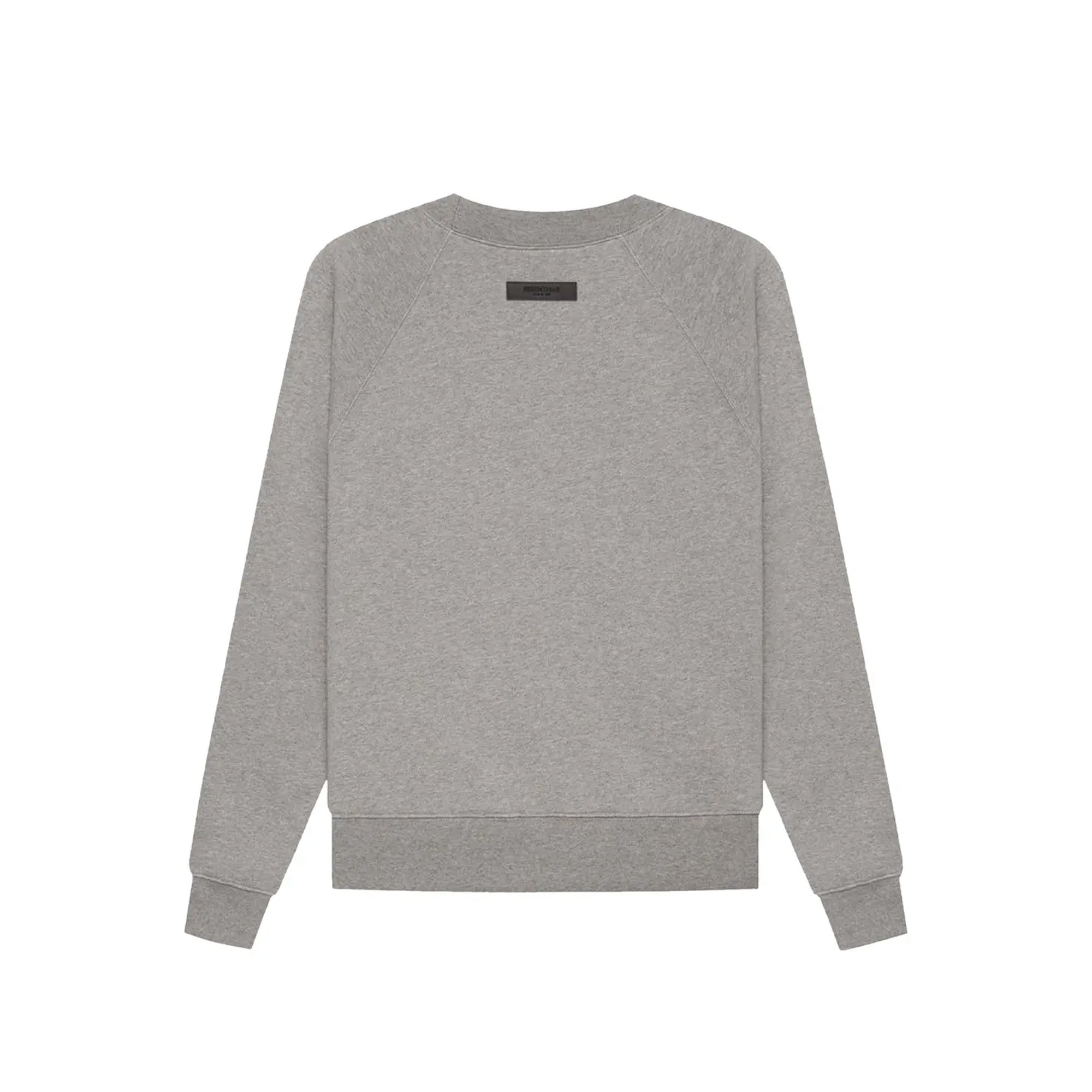 Fear of God Essentials 1977 Crewneck Sweatshirt - Dark Oatmeal Color | Men's Casual Pullover (2022 Collection) | Perfect for Streetwear & Everyday Comfort