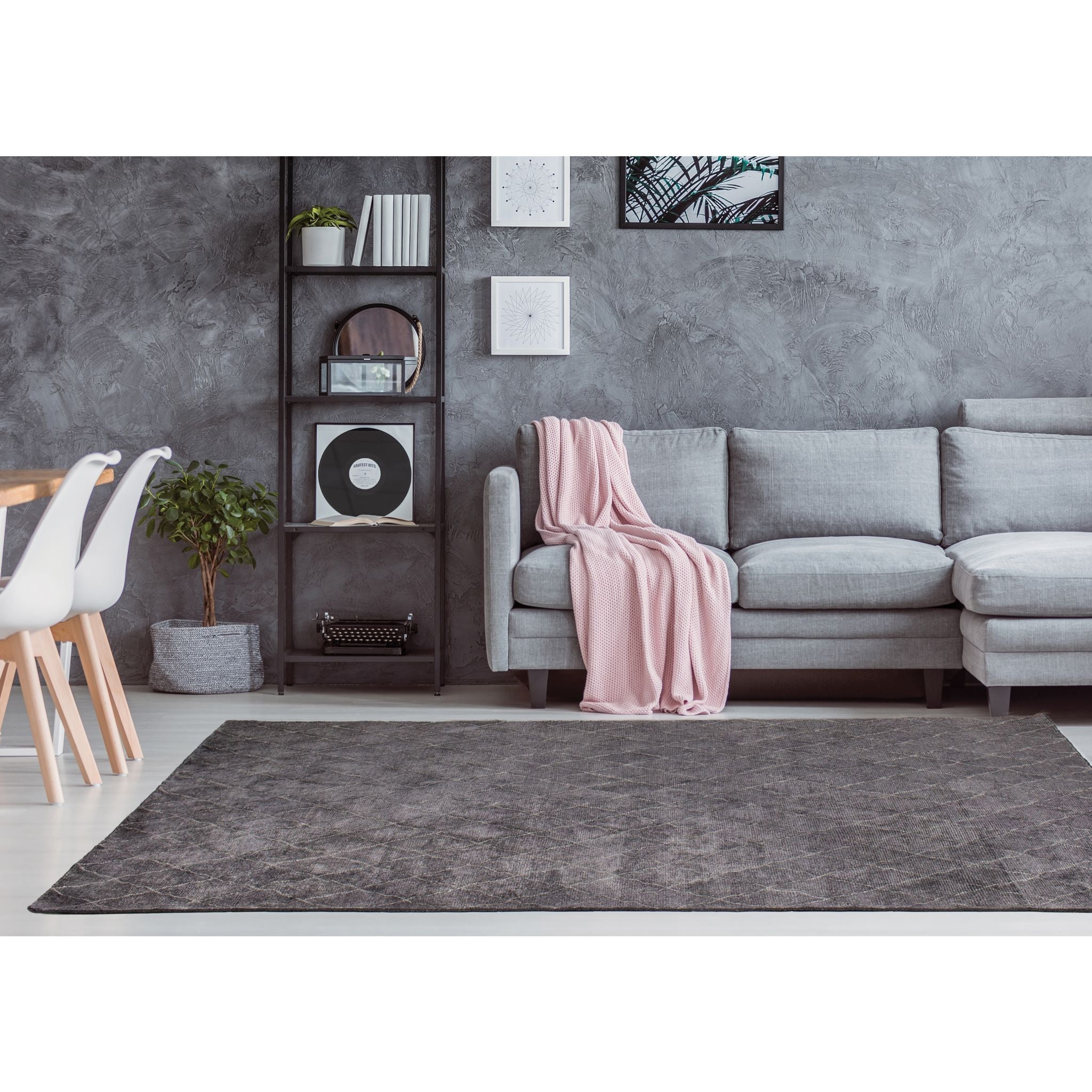Premium Atlas Area Rug 2 - Soft, Durable & Stylish Non-Slip Living Room Rug - Perfect for Bedroom, Home Decor & High Traffic Areas