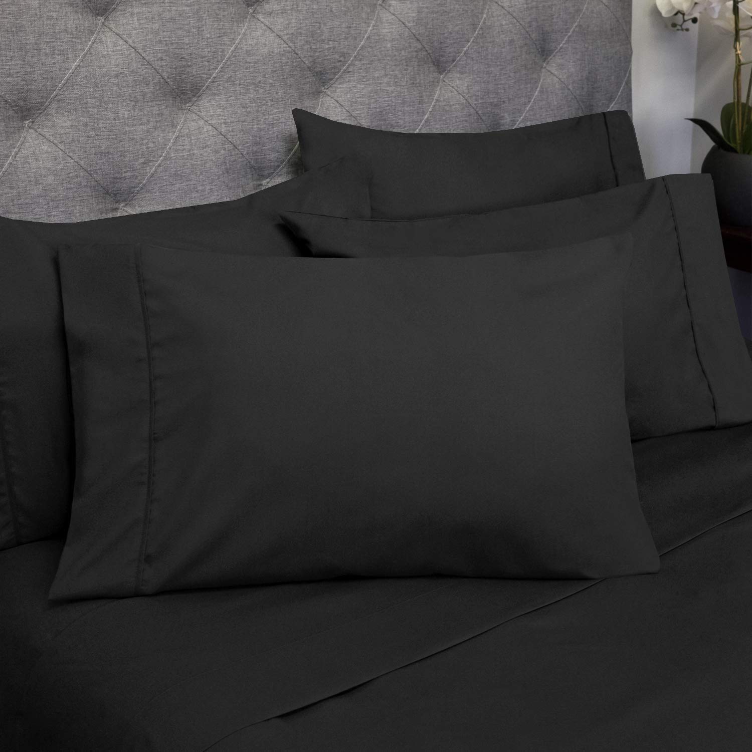 Premium 6-Piece 800 Thread Count King Size Sheet Set - 15