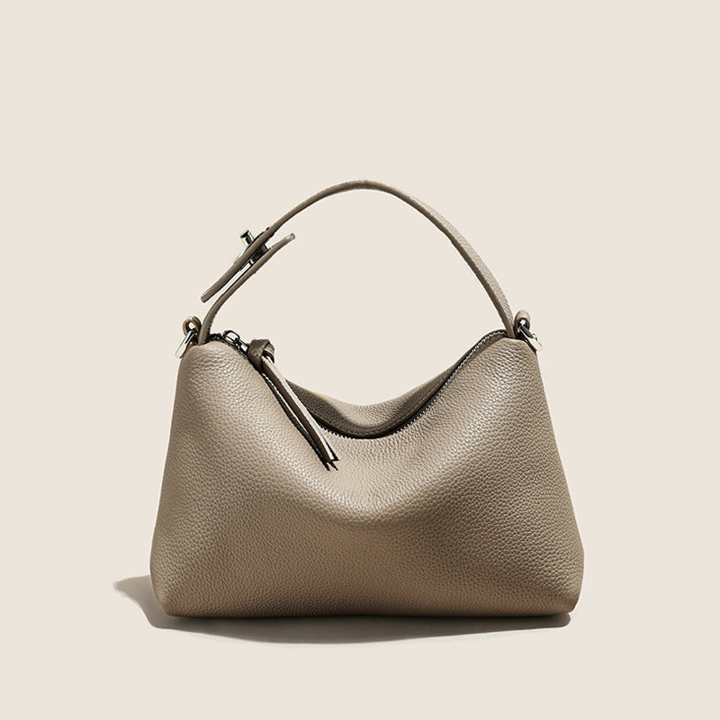 Genuine Leather Shoulder Bag for Women - Stylish Tote & Crossbody Purse - Perfect for Work, Travel & Everyday Use