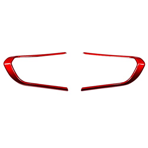 steering wheel button cover red