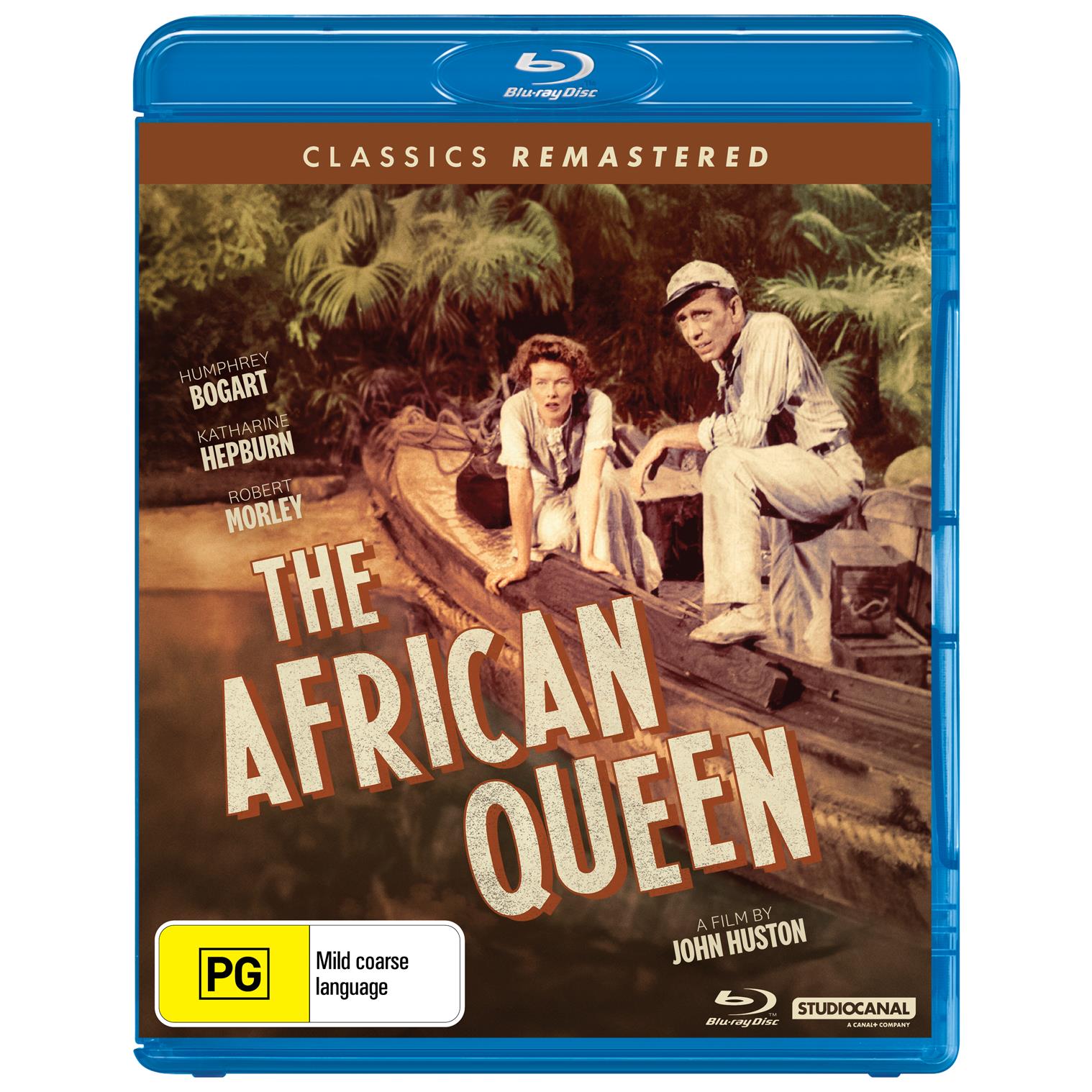African Queen - Classic Adventure Movie DVD | Perfect for Movie Nights & Historical Film Enthusiasts