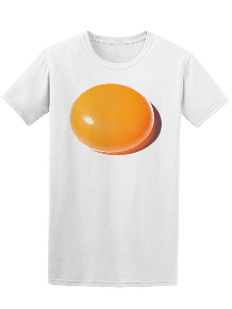Simple Egg Yolk Tee for Men - Soft Cotton Casual T-Shirt - Perfect for Everyday Wear, Gym & Outings