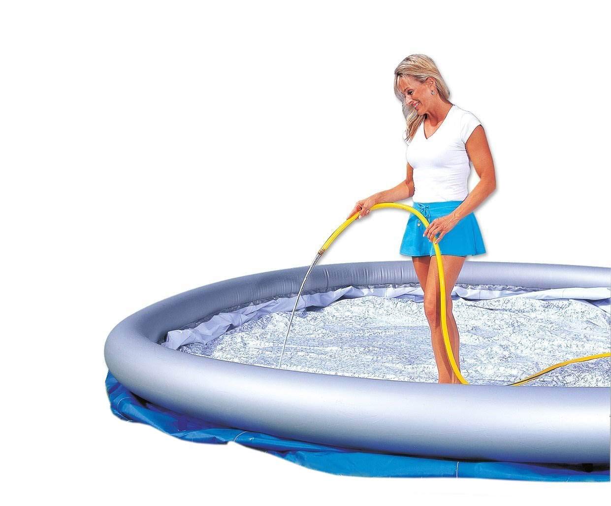 Bestway 57275E Fast Set Up 12ft x 30in Inflatable Above Ground Swimming Pool with 330 GPH Filter Pump - Perfect for Backyard Fun, Family Gatherings & Summer Relaxation