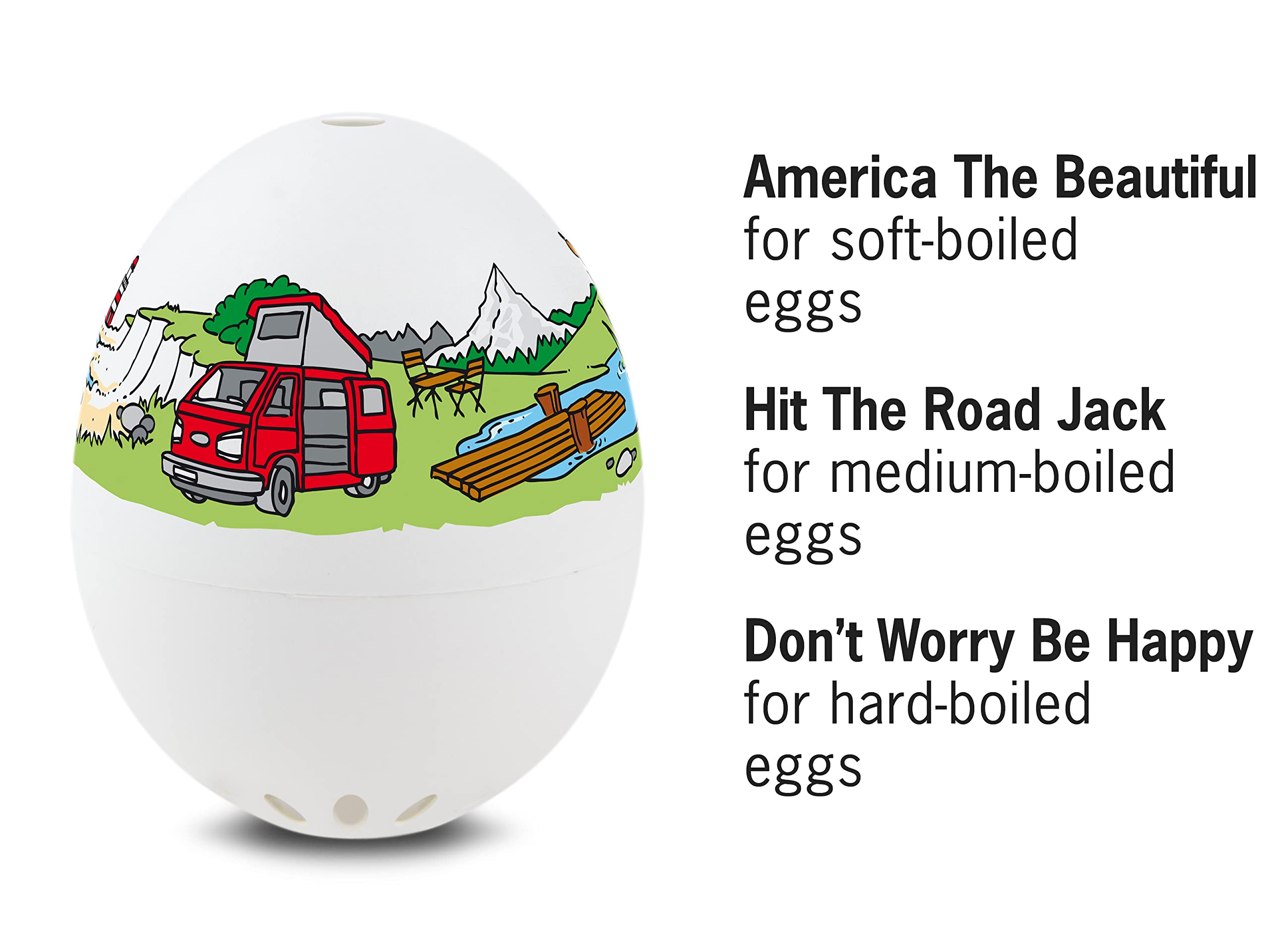 Beepegg Egg Timer for Boiling Eggs - Musical Floating Egg Cooker for Soft, Medium & Hard Boiled Eggs - Food Safe Kitchen Gadget - Perfect for Camping, Home Cooking & Meal Prep - 3 Levels of Doneness