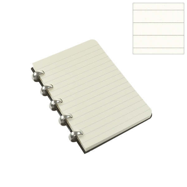 Atoma Elegant Disc Bound Refillable Notebook 5.5